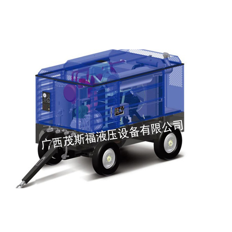 LUY200-300螺桿移動壓縮機 